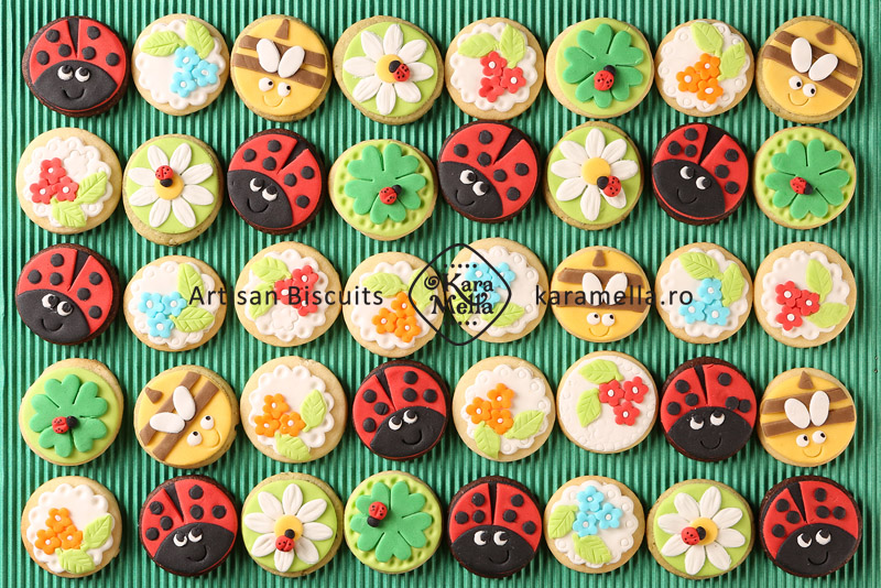 Biscuiți decorați mărțișoare